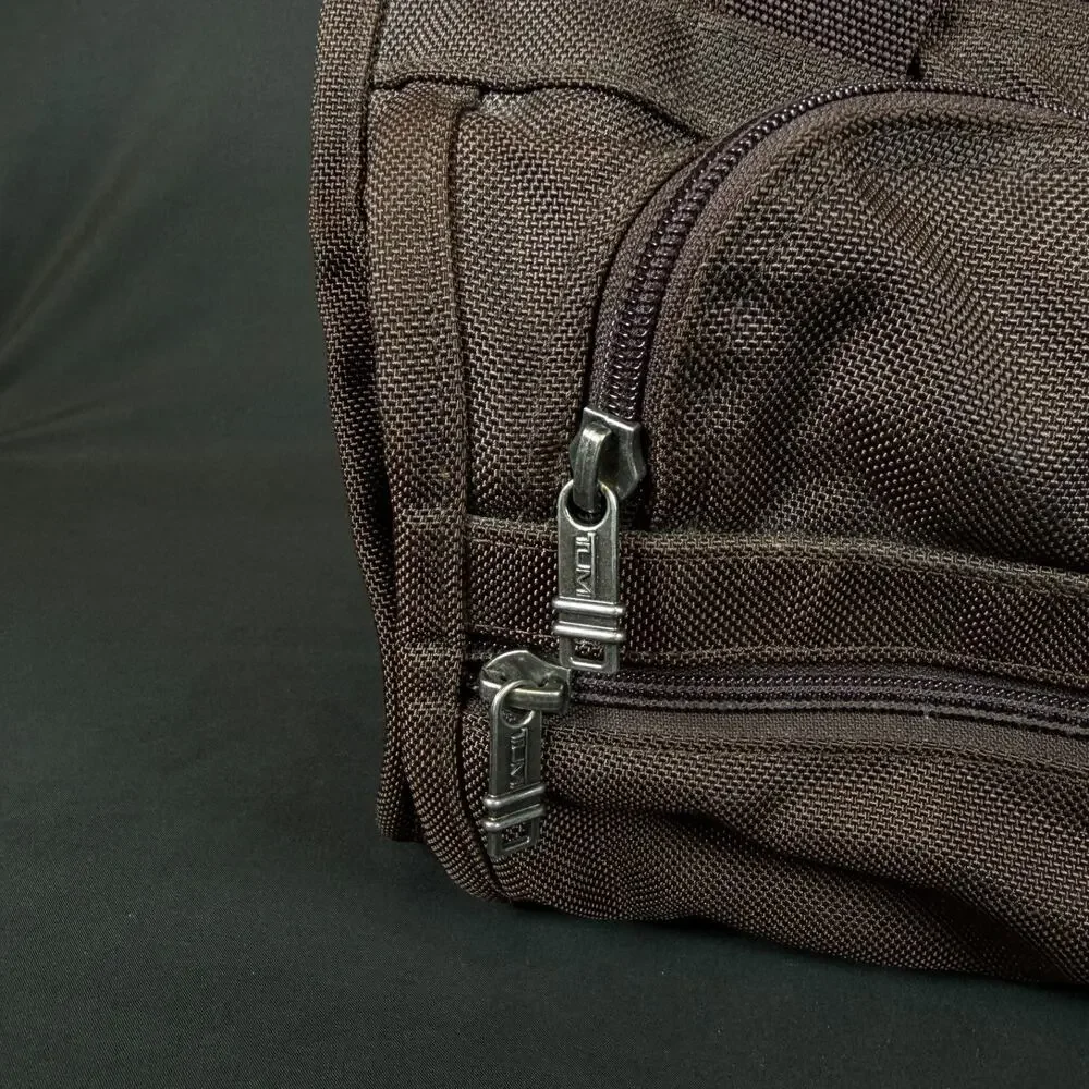 Tumi Duffle Travel bag Nylon Brown Unisex vintage Made in USA